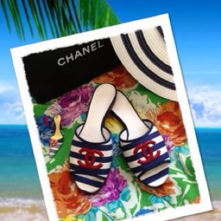 シャネル(CHANEL)のUSED美品🌴夏の主役CHANEL👡(ミュール)