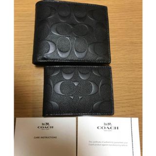 コーチ(COACH)のCOACHの二つ折り財布と定期入れ セット(折り財布)