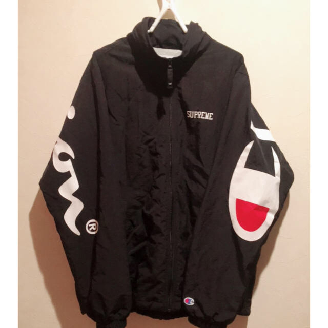 supreme champion トラックジャケット ブラックMsize