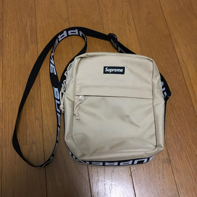 バッグsupreme 18ss shoulder bag tan