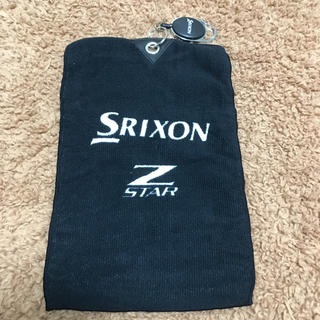 スリクソン(Srixon)の❤︎非売品❤︎新品未使用❤︎SRIXONマイクロファイバータオル❤︎黒❤︎(その他)