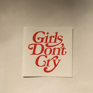 シュプリーム(Supreme)のGirls Don't Cry ステッカー(Tシャツ/カットソー(半袖/袖なし))