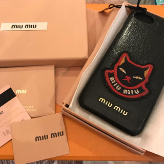 ミュウミュウ(miumiu)のiPhoneケース(モバイルケース/カバー)