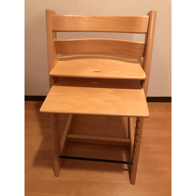 Stokke(ストッケ)のストッケ トリップトラップ ナチュラル キッズ/ベビー/マタニティの寝具/家具(その他)の商品写真