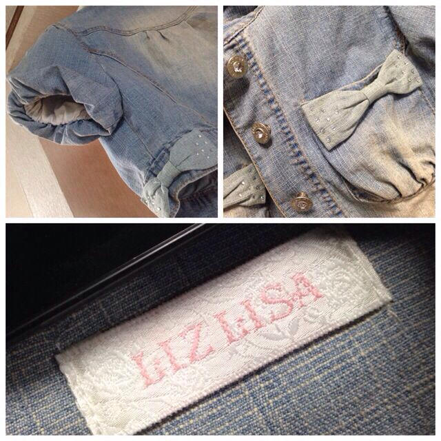 LIZ LISA(リズリサ)のLIZ LISA デニムボレロ レディースのジャケット/アウター(Gジャン/デニムジャケット)の商品写真