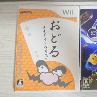 ウィー(Wii)のおどるメイドインワリオ　任天堂(家庭用ゲームソフト)