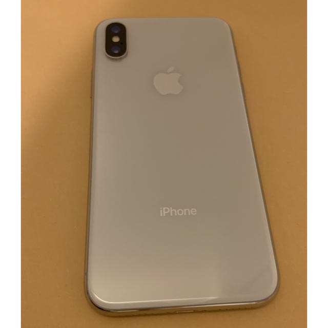 iPhoneX 256GBシルバー AppleStore SIMフリー本体のみ