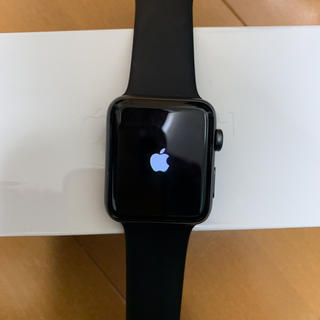 アップルウォッチ(Apple Watch)のApple Watch Series 2 アルミニウム スペースグレイ 中古(腕時計(デジタル))