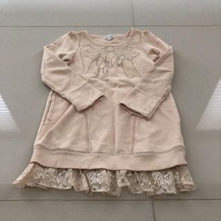 ジルスチュアート(JILLSTUART)のジルスチュアート トレーナートップスたけ長め110(ワンピース)