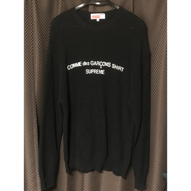 supreme comme des garcons shirt sweater