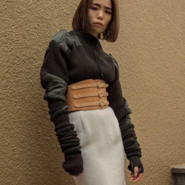 offwhite様専用☆fumika_uchida リブニットアームウォーマー offwhite様専用☆fumika_uchida リブニットアームウォーマー