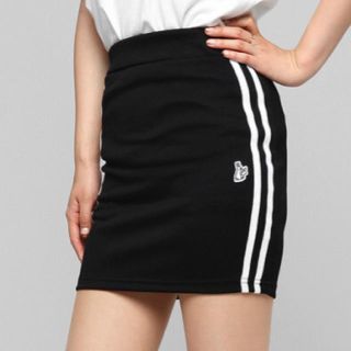 ヴァンキッシュ(VANQUISH)の”HYPE-fit”Line Jersey Skirt[FRP024](ミニスカート)