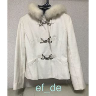 エフデ(ef-de)のエフデ  ファー ダッフルコート(ダッフルコート)