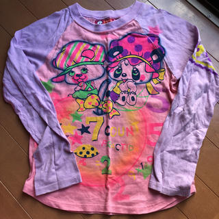 グラグラ(GrandGround)の専用  女の子 グラグラ ロングTシャツ 130〜135 美品(Tシャツ/カットソー)