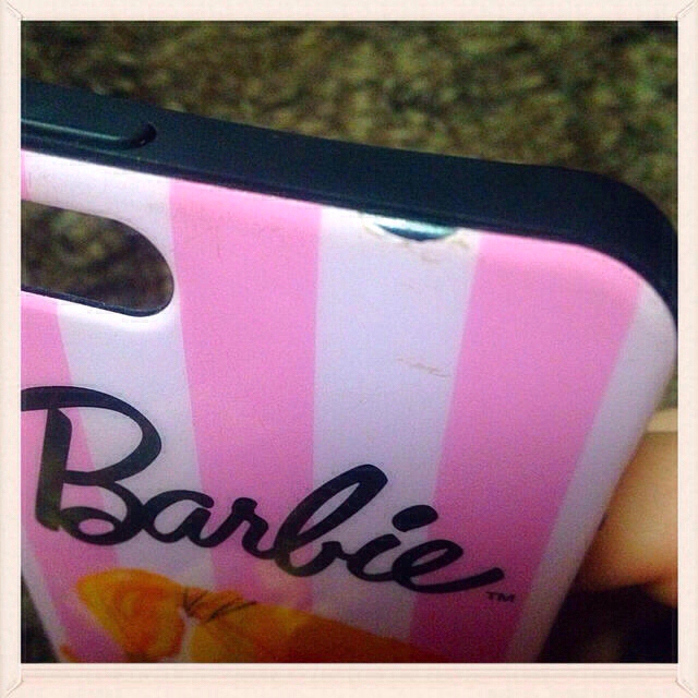 Barbie(バービー)のBarbie iphone５ケース スマホ/家電/カメラのスマホアクセサリー(モバイルケース/カバー)の商品写真