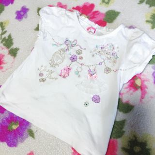 メゾピアノ(mezzo piano)のメゾピアノ 半袖 Tシャツ 80(Ｔシャツ)