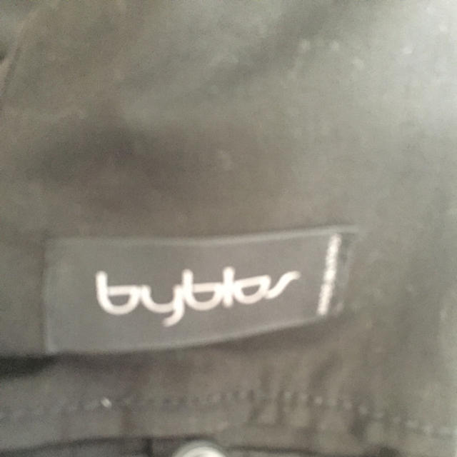 BYBLOS(ビブロス)のメンズ  レザージャケット  三つボタン  黒 メンズのジャケット/アウター(レザージャケット)の商品写真