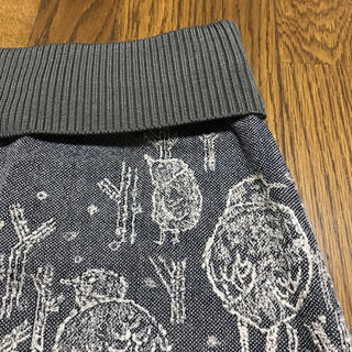ミナペルホネン(mina perhonen)のミナペルホネン 刺繍スカート(ひざ丈スカート)
