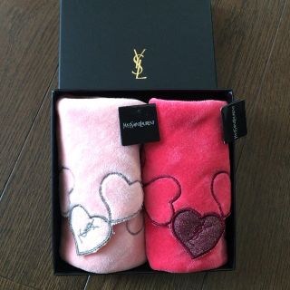 サンローラン(Saint Laurent)の【新品】イヴサンローラン タオルハンカチ(ハンカチ)