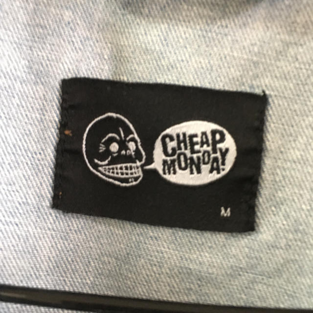 CHEAP MONDAY(チープマンデー)のCHEEP MONDAY Gジャン デニムジャケット メンズのジャケット/アウター(Gジャン/デニムジャケット)の商品写真