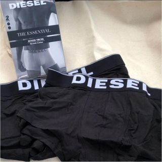 ディーゼル(DIESEL)の早い者勝ち‼︎ DIESEL ボクサーパンツ 黒 2枚セット(ボクサーパンツ)