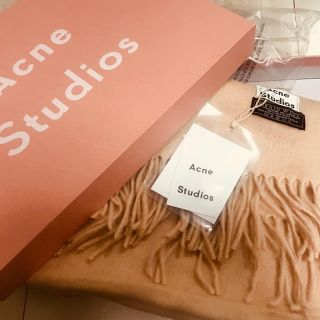 アクネ(ACNE)のAcne studios 新品大判ストール トープメランジ(マフラー/ショール)