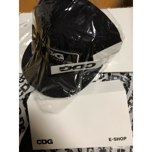 CDG logo patch cap キャップ