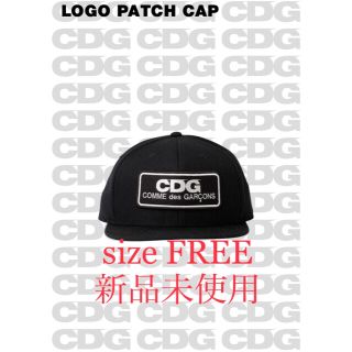 コムデギャルソン CDG LOGO PATCH CAP