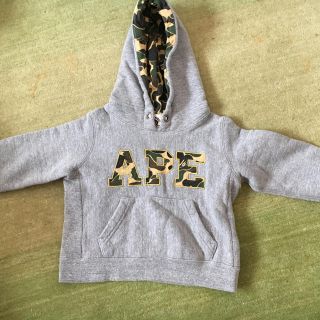 アベイシングエイプ(A BATHING APE)のBAPE kidsパーカー(ジャケット/上着)