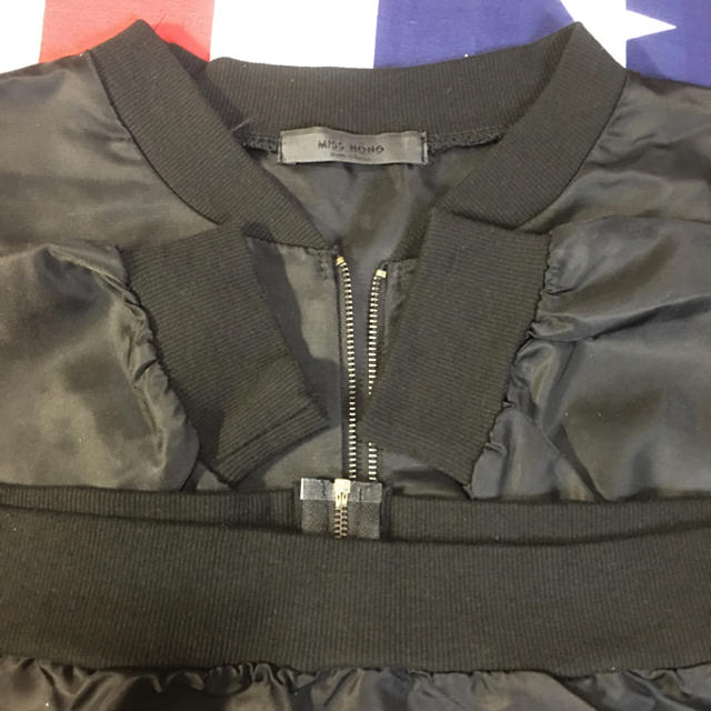 ミリタリージャケット ブラック レディース レディースのジャケット/アウター(ミリタリージャケット)の商品写真