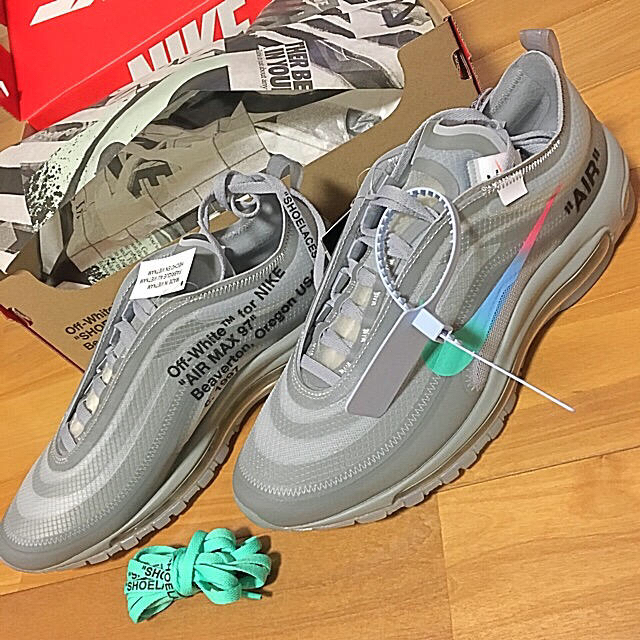 OFF-WHITE(オフホワイト)のNIKE THE TEN エアマックス 97 ナイキ オフホワイト 26.5 メンズの靴/シューズ(スニーカー)の商品写真