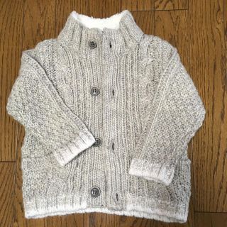 ザラキッズ(ZARA KIDS)の子供服 ケーブルニット羽織(ニット)