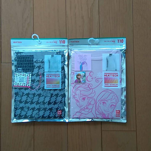 UNIQLO - 110 ユニクロ ヒートテック 2枚セット!の通販 by aya