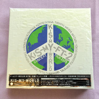 キスマイフットツー(Kis-My-Ft2)のKis-My-Ft2♡ KIS-MY-WORLD♡初回限定盤4枚組(ミュージック)