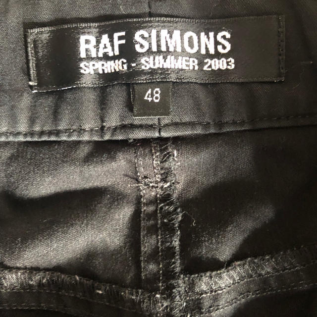 RAF SIMONS(ラフシモンズ)のRaf Simons 2003ss 消費者期 カーゴパンツ メンズのパンツ(ワークパンツ/カーゴパンツ)の商品写真