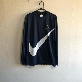 エフシーアールビー(F.C.R.B.)のf.c.r.b nike ネイビー ロング tシャツ ロンT トレーナー (Tシャツ/カットソー(半袖/袖なし))