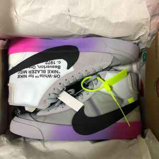 オフホワイト(OFF-WHITE)の28cm NIKE BLAZER WHITE SERENA(スニーカー)