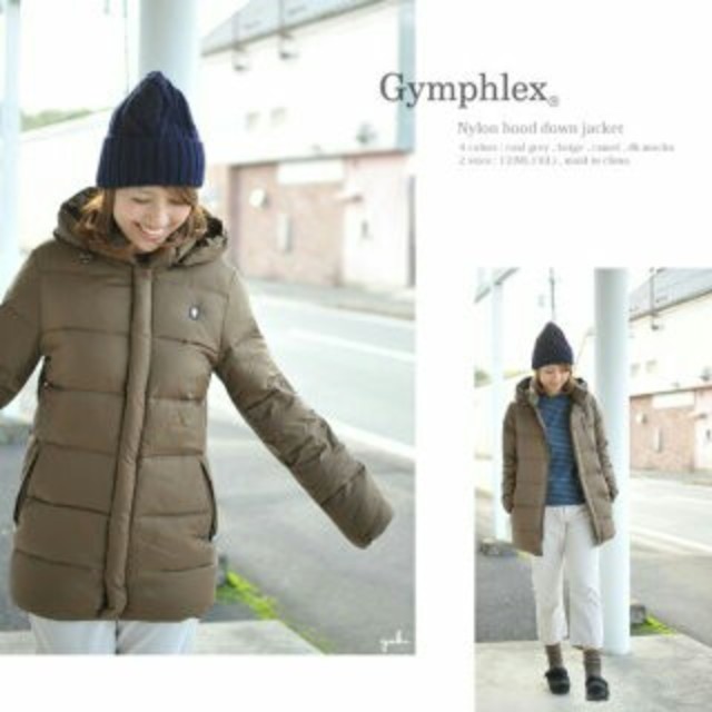 ジムフレックスgymphlex ダウンコート12danton