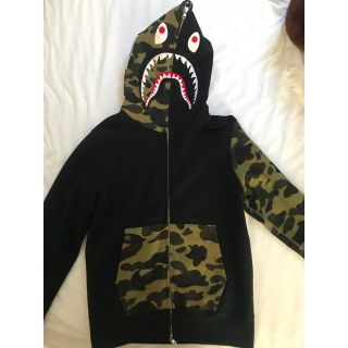 アベイシングエイプ(A BATHING APE)の値下げ BAPE シャークパーカー M(パーカー)