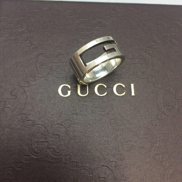 Gucci(グッチ)のGUCCI シルバーリング レディースのアクセサリー(リング(指輪))の商品写真