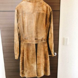 Emporio Armani - エンポリオアルマーニ スエードロングコート 中古