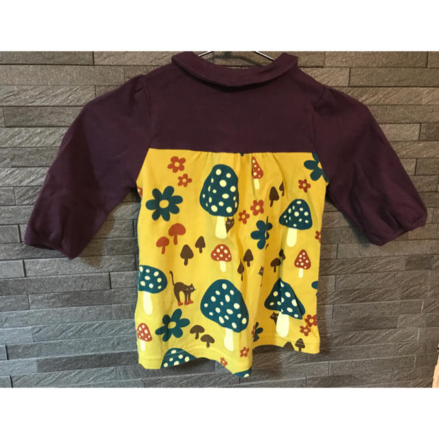 kladskap(クレードスコープ)のkladskap  110 カットソー きのこ 最値下げ キッズ/ベビー/マタニティのキッズ服女の子用(90cm~)(Tシャツ/カットソー)の商品写真