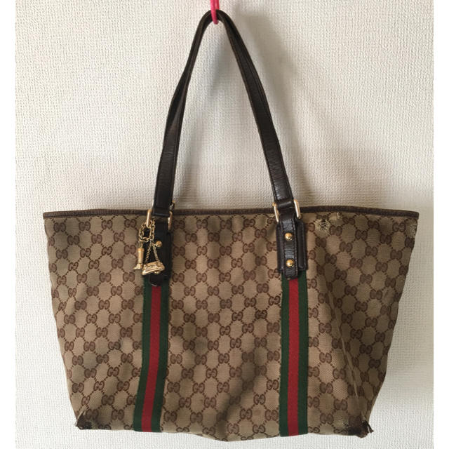 Gucci(グッチ)の大幅値下げ‼︎処分‼︎ GUCCI /トートバッグ ( 難あり )  レディースのバッグ(トートバッグ)の商品写真