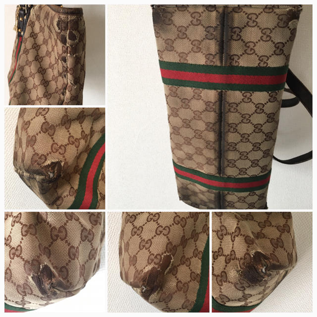 Gucci(グッチ)の大幅値下げ‼︎処分‼︎ GUCCI /トートバッグ ( 難あり )  レディースのバッグ(トートバッグ)の商品写真