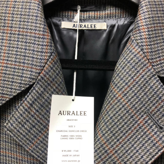 COMOLI(コモリ)のAURALEE COAT オーラリー  コート メンズのジャケット/アウター(ステンカラーコート)の商品写真