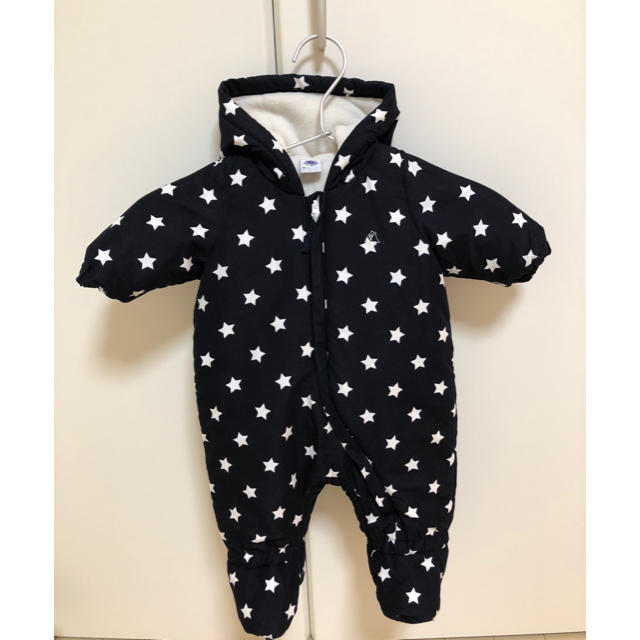 PETIT BATEAU(プチバトー)のプチバトー PETIT BATEAU アウター カバーオール  60cm キッズ/ベビー/マタニティのベビー服(~85cm)(ジャケット/コート)の商品写真