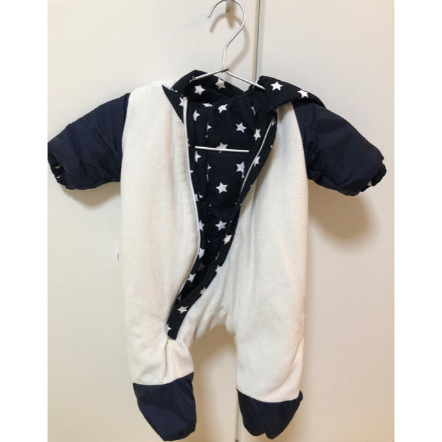 PETIT BATEAU(プチバトー)のプチバトー PETIT BATEAU アウター カバーオール  60cm キッズ/ベビー/マタニティのベビー服(~85cm)(ジャケット/コート)の商品写真