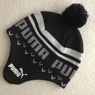 プーマ(PUMA)の【ママ様 専用】PUMA キッズ 耳あてニット帽  未使用品(帽子)