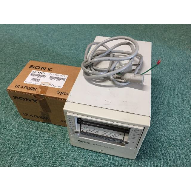 HP DLT4000D テープストリーマーSCSI + テープ