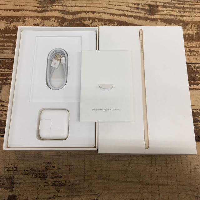 iPadmini4カラーiPad mini4 64GB docomo 箱あり 判定◯